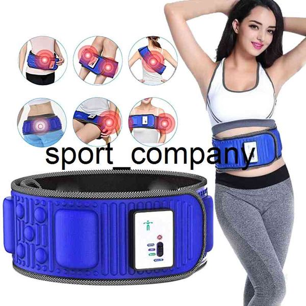 

electric abdominal stimulator body vibrating slimming belt belly muscle waist trainer massager x5 times weight loss trainer