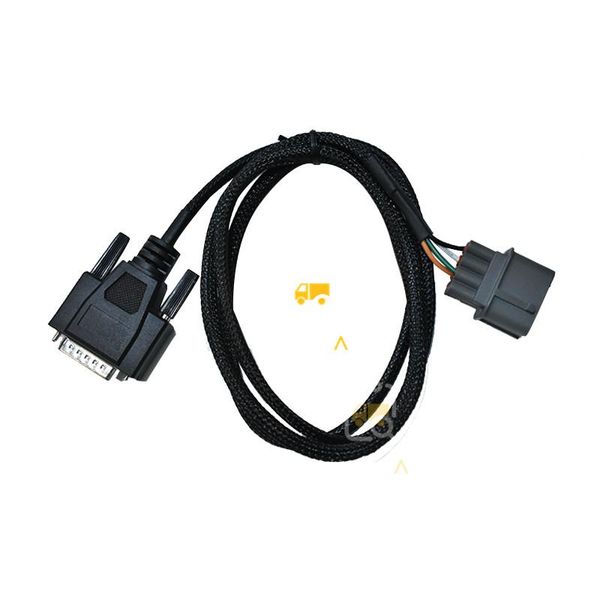 Ferramentas de diagnóstico Cabo de equipamentos de construção de 6 pinos para ferramenta de serviço eletrônico JCB Servicemaster v1.73.3