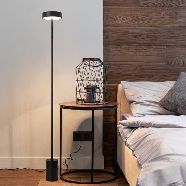 

creative living room bedroom study floor lamp simple modern vertical table european light luxury bedside lamps
