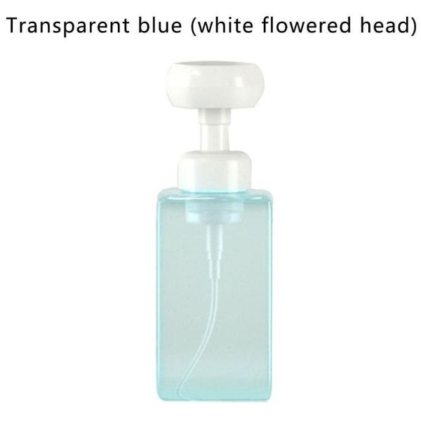 

storage bottles & jars 450ml creative flower pump head soap bottle foaming refillable empty cosmetic 2021 shampoo container lotions bo k2x6