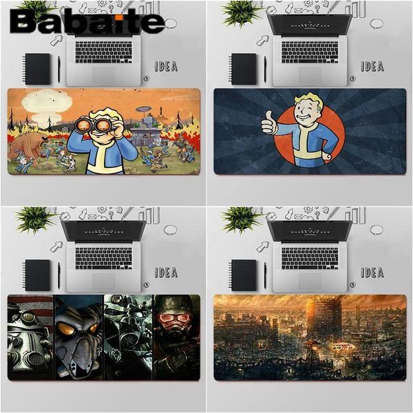 

mouse pads & wrist rests babaite fallout gaming player desk laprubber mat large pad keyboards