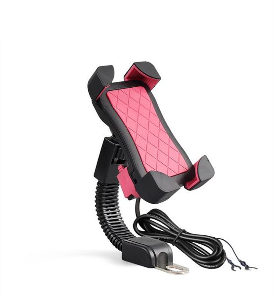 

anti-slip mats 1 piece multi-function universal phone charging holder for electric motorcycle bicycle bike mountain navigator bracket