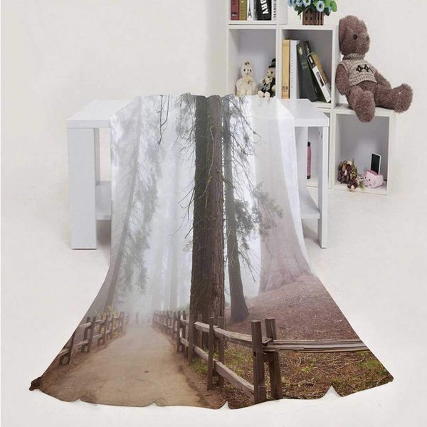 

sequoia,house flannel throw microfiber blanket