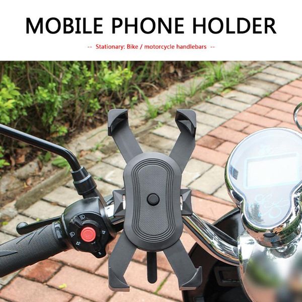 

bicycle smartphone mount holder universal mtb bike cycling handlebar gps bracket for outdoor mobile phone decoration cell mounts & holders