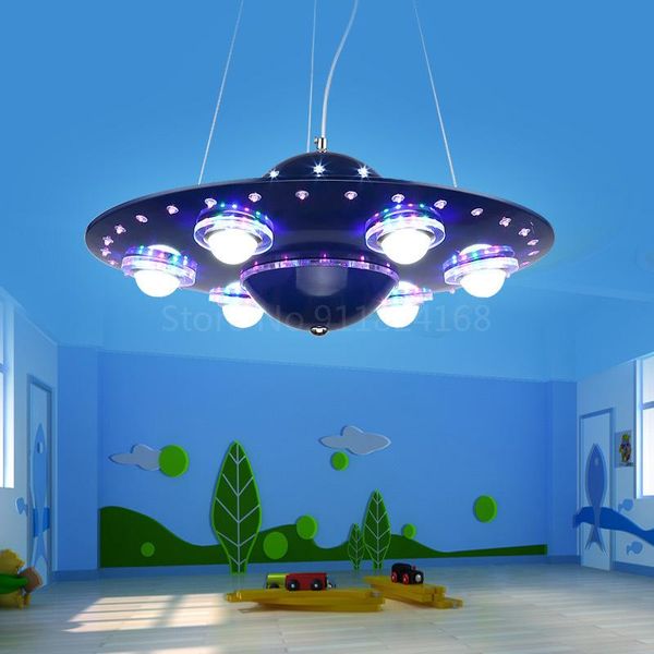 

chandeliers ufo chandelier light for kids room fixture baby children bedroom lighting lamps kid
