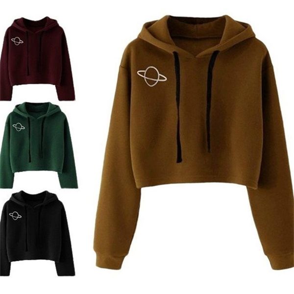 

hooded fleece short hoodie female ball, Black