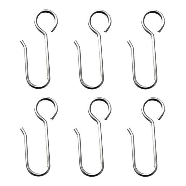 

hooks & rails 100pcs organizer storage pan home clothing s shaped hook steel kitchen plants jewelry hanging pot closet hanger multipurpose