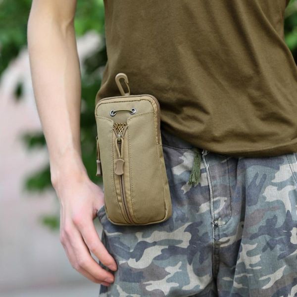 

outdoor bags waist bag outdoors camping hiking water bottle pouch molle belt travel phone hunting canteen kettle hold