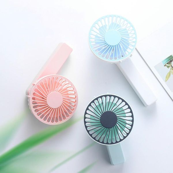 

summer cooler mini handheld fan usb charging personal desk fans rechargeable portable office outdoor travel electric
