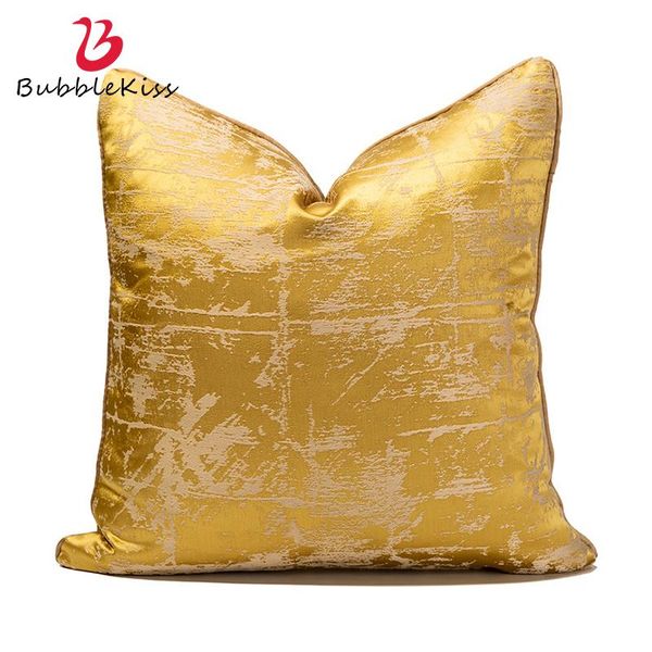

cushion/decorative pillow bubble kiss yellow cushions covers for home sofa abstract design kids bedding pillowcover washable square throw ca