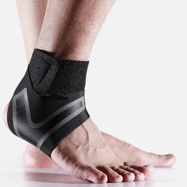 

light breathable ankle brace pressor outdoor sport guard cover to prevent a sprained basketball and football climbing gear support, Blue;black