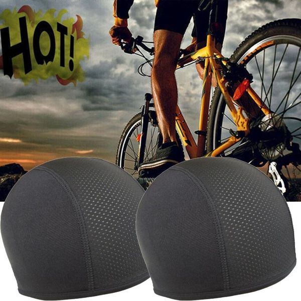 

beanie/skull caps 2021 men quick drying cycling hat skull cap bike motorbike helmet inner riding outdoor sport, Blue;gray