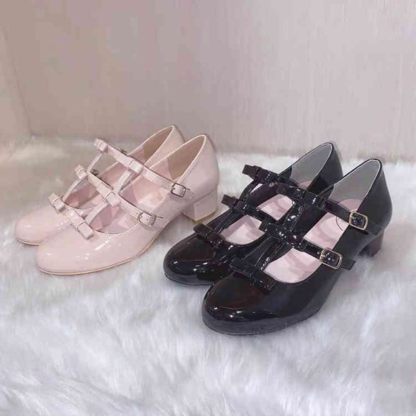 

beautiful in kind sweet more honeycinnamon mary jane bow low single shoes yw, Black