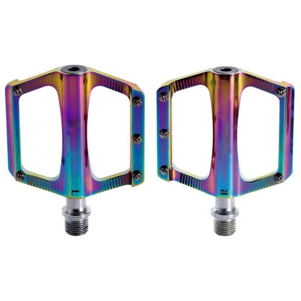 

bike pedals 70% 2pcs mtb road bicycle anti-slip flat ultralight cycling accessories