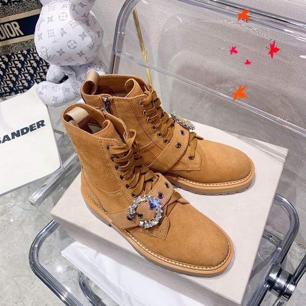 

women martin boots casual booties snow drop flat ankle boot wool travel bootiess new fashion luxury womens winter boots with logo and box si, Black