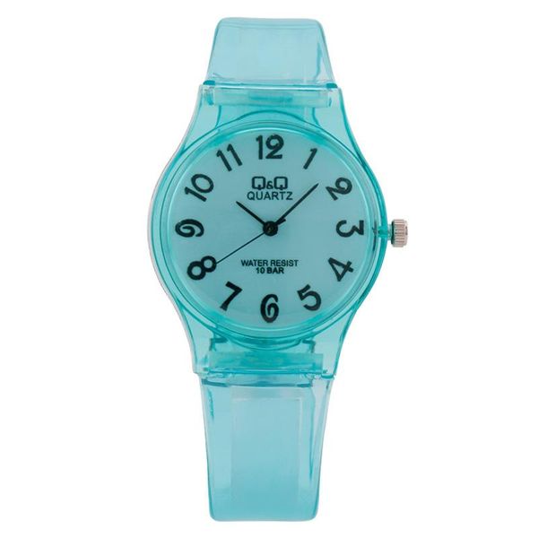 

wristwatches ms trill style web celebrity students watch female table girl jelly spot wholesale digital quartz manufacturer, Slivery;brown