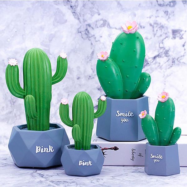 

garden decorations artificial cactus decor figurine for outdoor indoor gifts micro landscape decoration handicraft flower