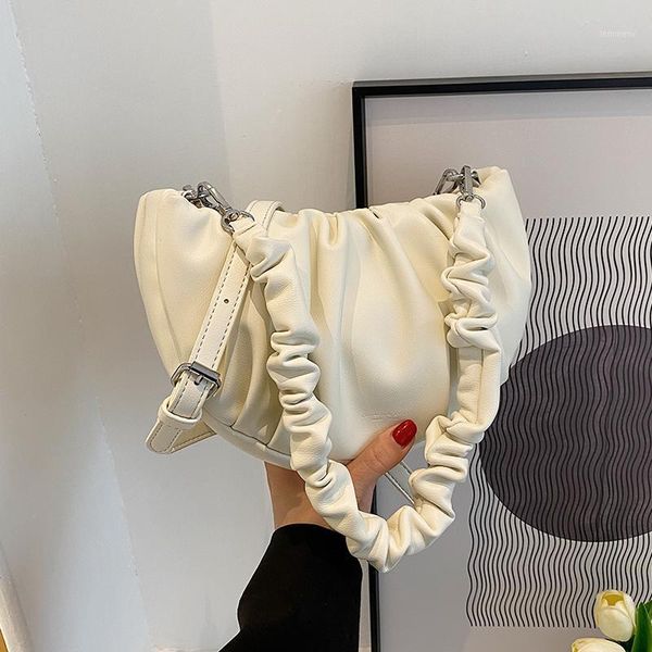 

evening bags original brand bag female ins 2021 fashion chain messenger underarm cloud dual-use shoulder1