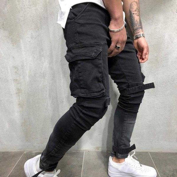 

mens jeans man shopping overalls diesel brand p plein pants hip hop clothing pp, Blue