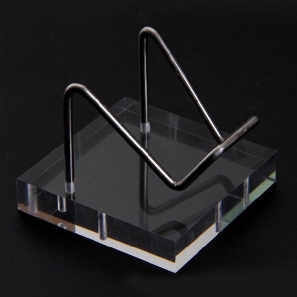 

hooks & rails metal arm mineral fo ssil stand display holder rack acrylic support base for crystal minerals ores sphere home decoration drop