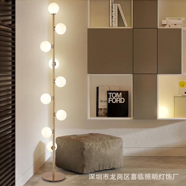 

modern led glas loft floor lamp tall lamps for living room