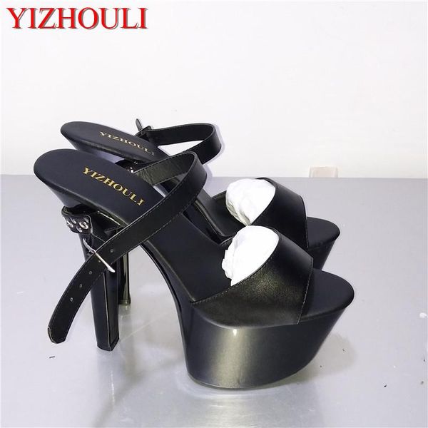 

cm high heel sandals, fashionable women decorate shoes, gossip girl is like attractive rivet shoe platform black sandals