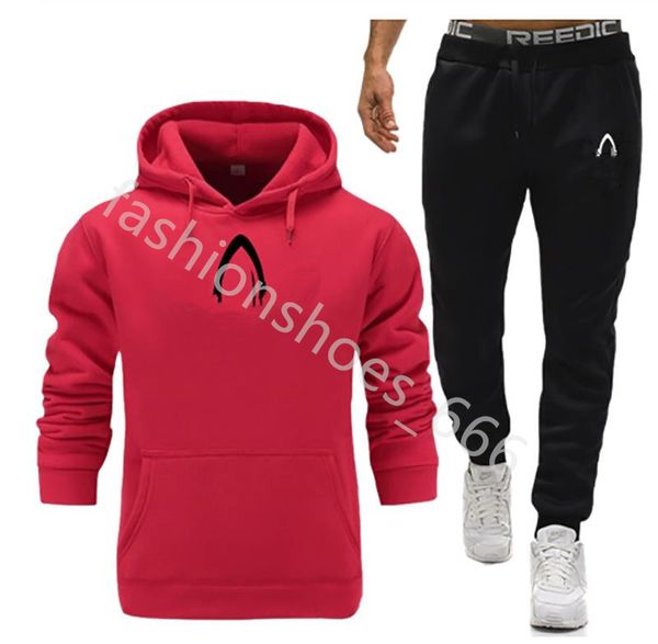 Мужчины женщины 2 штук штанов Mens Clothing Set Casual уличная одежда