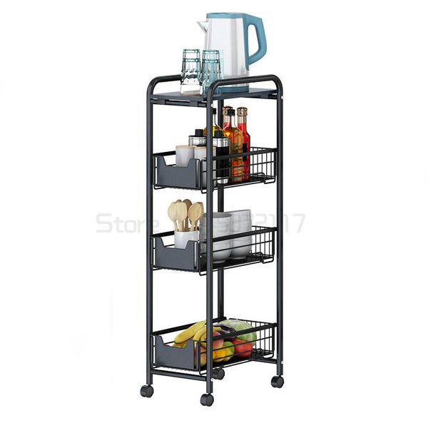 

hooks & rails cuisine repisas y articulos cocina raf estantes spice etagere de rangement organizer kitchen storage with wheels trolleys shel