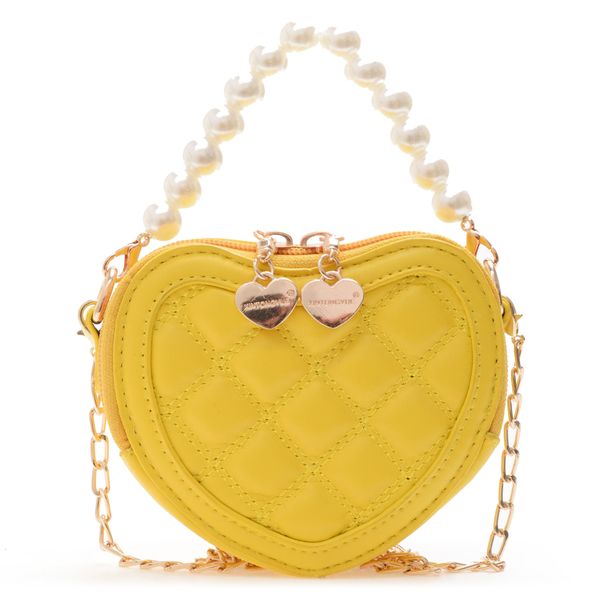 Llittle Girl Мода сумка Кошелек в форме сердца жемчужина PU Messenger Геометрическая форма Милая принцесса туристические аксессуары