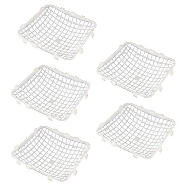

bird cages 5pcs simple pigeon cage egg nest sturdy lay (white)