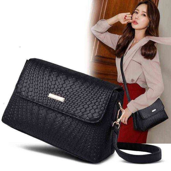 HBP Non-Brand Damen koreanische Mode einfach vielseitig One Shoulder Messenger Bag Small Square Sport.0018