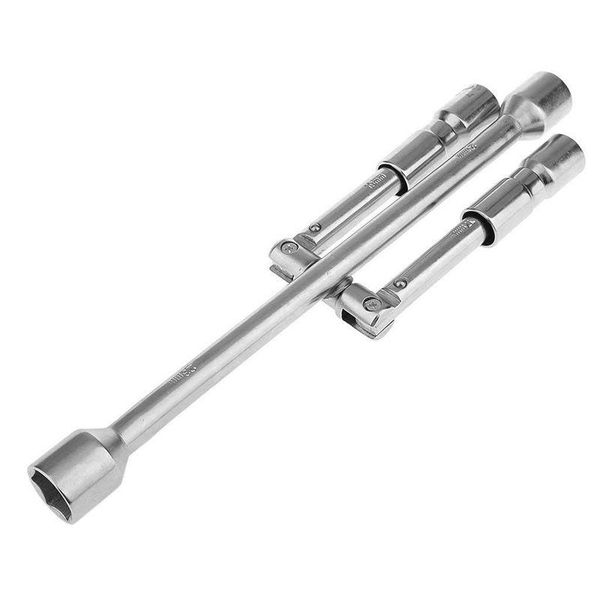 

hand tools 17mm 19mm 21mm 2m 4-way car wheel lug nut socket wrench spanner tool