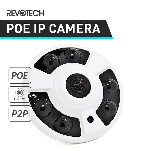 

cameras poe fhd 1920 x 1080p 2.0mp 6 array led ir panoramic fisheye ip camera night vision security onvif p2p cctv cam system ir-cut