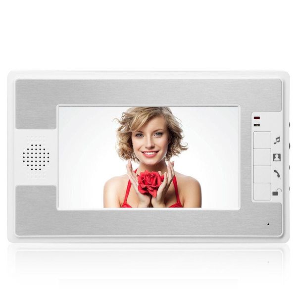 

yobangsecurity 7 inch wired video door entry system color lcd screen monitor intercoms phones