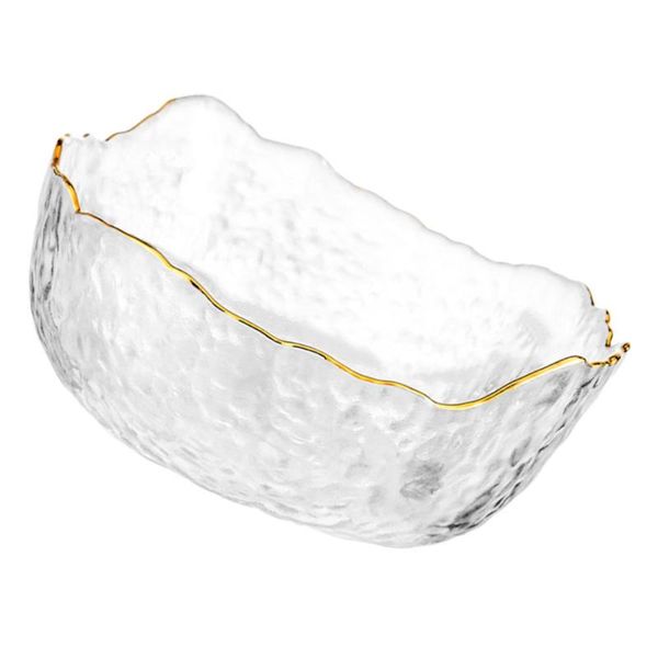 

bowls 1pc household glass bowl kitchen salad storage container fruit