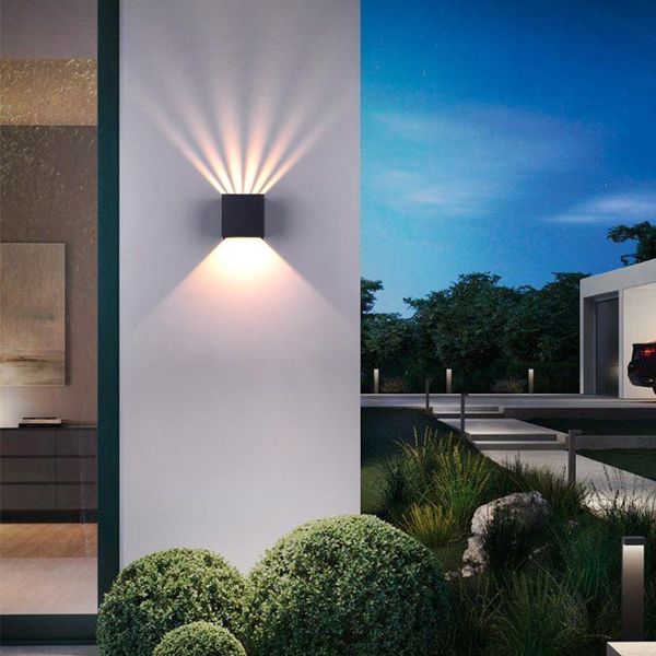 

outdoor wall lamp bedroom bedside living room stair corridor el square led modern simple waterproof