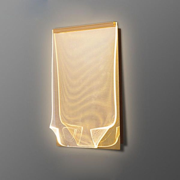 

wall lamps light guide lamp atmosphere modern minimalist living room corridor book shape design bedroom bedside