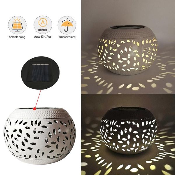

solar lamps garden lanterns for outdoors metal atmosphere led lamp light decorative lawn yard walkway patio balcony