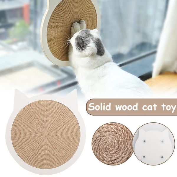 

cat toys grinding claw board multi-layer toy solid wood hand-woven durable and tightly bonded