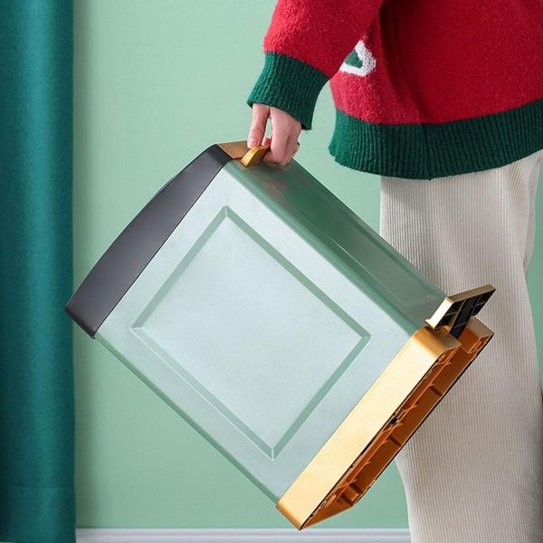 

waste bins desk recycling trash can touchless sorting large double sorted garbage cubo basura household ltf5