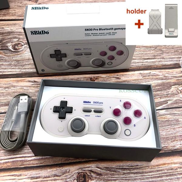 

8bitdo sn30 g classic wireless joystick bluetooth remote game controller gamepad for windows/android/macos/ switch controllers & joy joystic