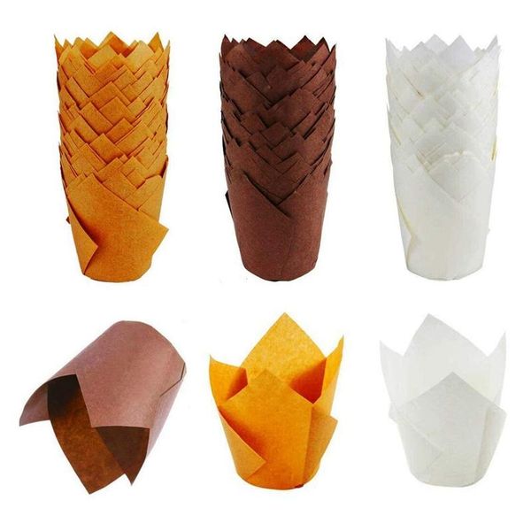 

other festive & party supplies tulip baking paper cups,cupcake muffin liners wrappers,tulip cups cupcake holder for weddings,birthdays,parti