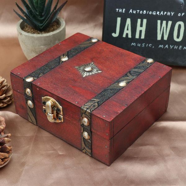 

archaistic style storage boxes double belt small wooden for schoolroom desk bedroom drawer sitting room garden bottles & jars