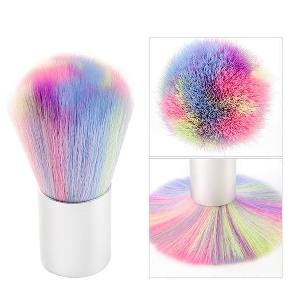 

nail art kits soft colorful uv gel dust remover cleaning brush manicure care tool