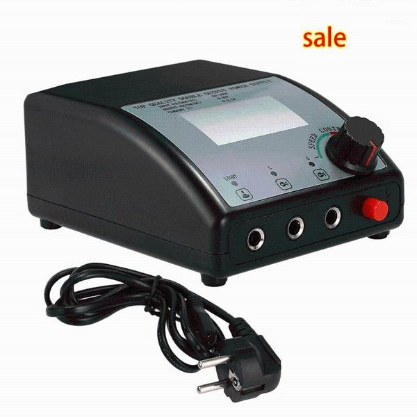 

double output digital tattoo power supply for machine speed control led light eu plug accessories 1