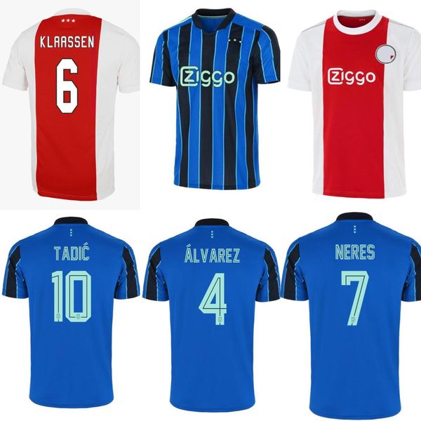 

2021men + kids tadic haller soccer jersey 21 22 klaassen Ã¡lvarez amsterdam camiseta fÃºtbol neres 2022 tagliafico antony cruyff maillot de fo, Black;yellow