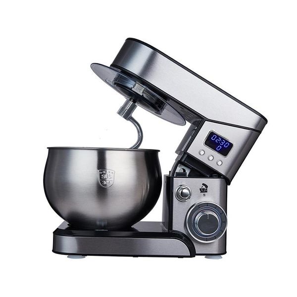 

stainless steel chef machine household mini automatic dough stirring flour beating multi-functional kneading blender
