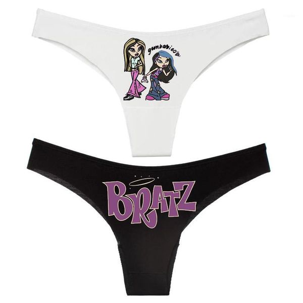 

women's panties harajuku kawaii gothic punk hiphop rap 1of1 cute, Black;pink