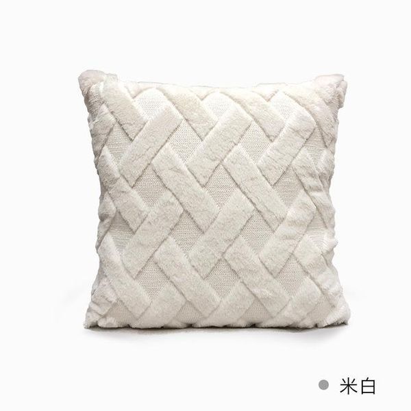 

soft plush short wool velvet decorative throw pillow covers luxury style cushion case shell for sofa bedroom square cushion/decorative