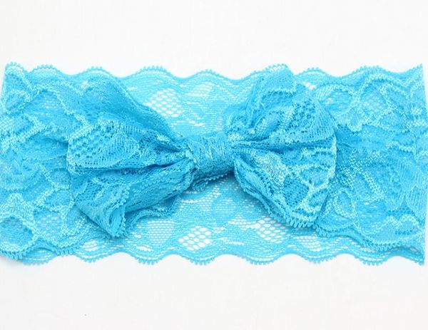 

girl hair bands lace headband childrens accessories infants headbands for girls baby, Slivery;white